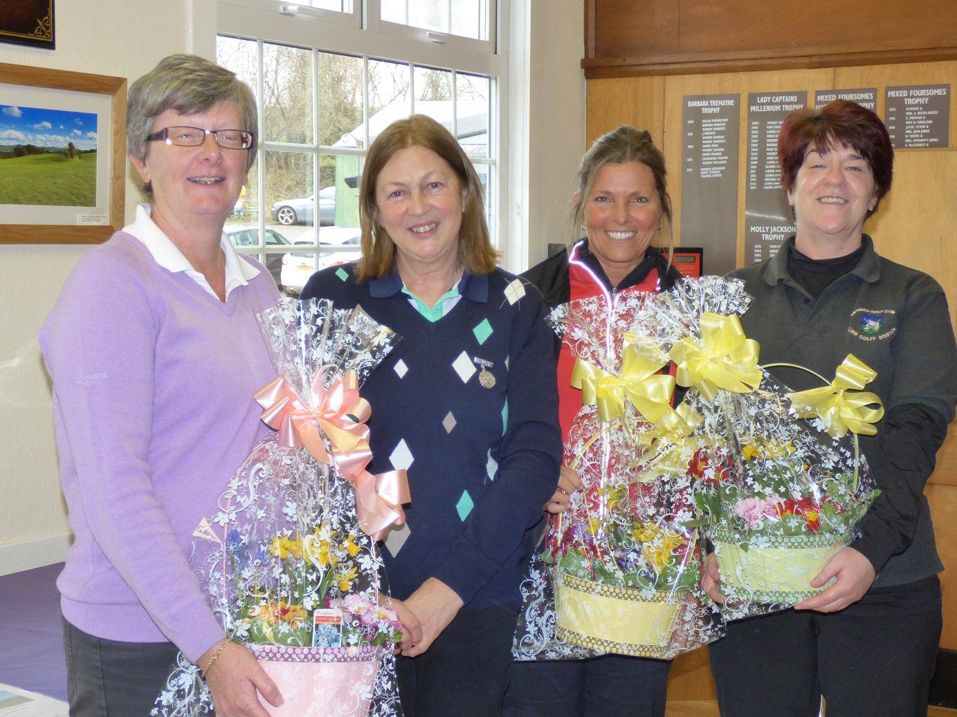 Ruthin - Winners of the Ladies' Spring Open were the Denbigh team - Mel ...