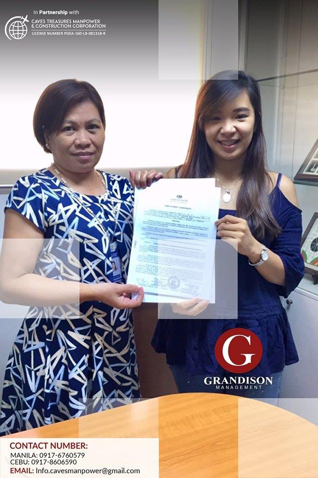 Grandison - Congratulations and welcome to the Grandison...