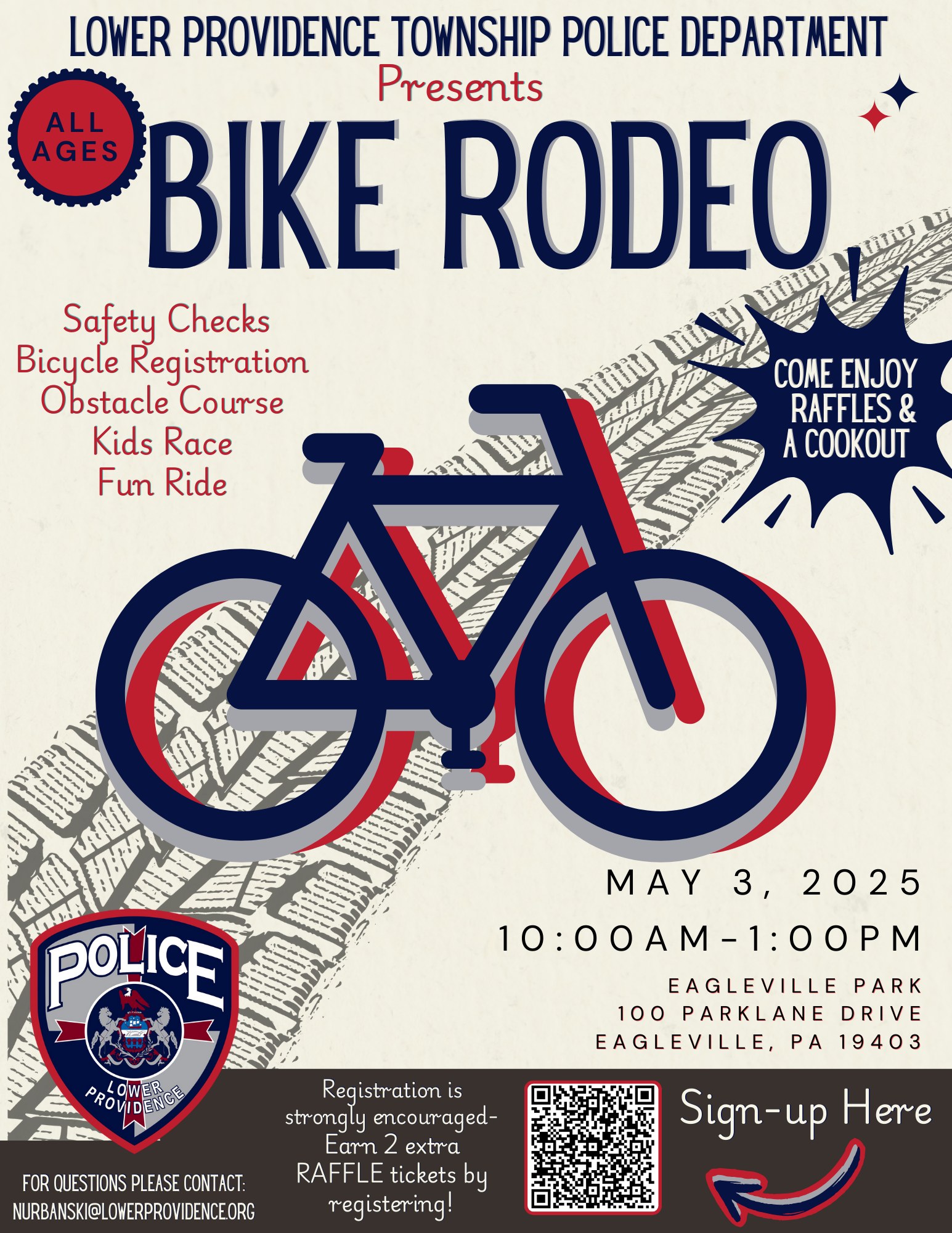 Come join us on Saturday, May 3rd for the LPPD Bike Rodeo – a FREE ...