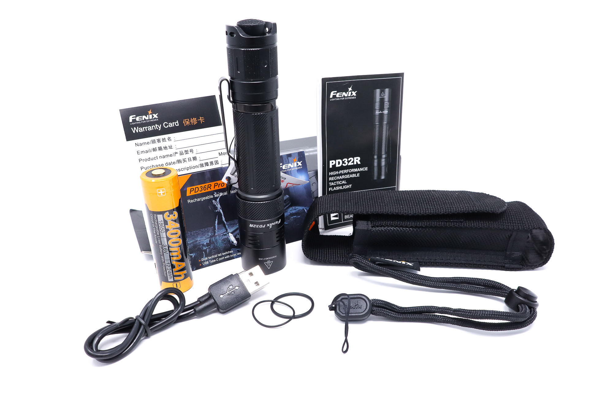 built in rechargeable flashlight vs no rechargeable P18R Work which is strong and durable E3R Nova- 820 Lumen Rechargeable