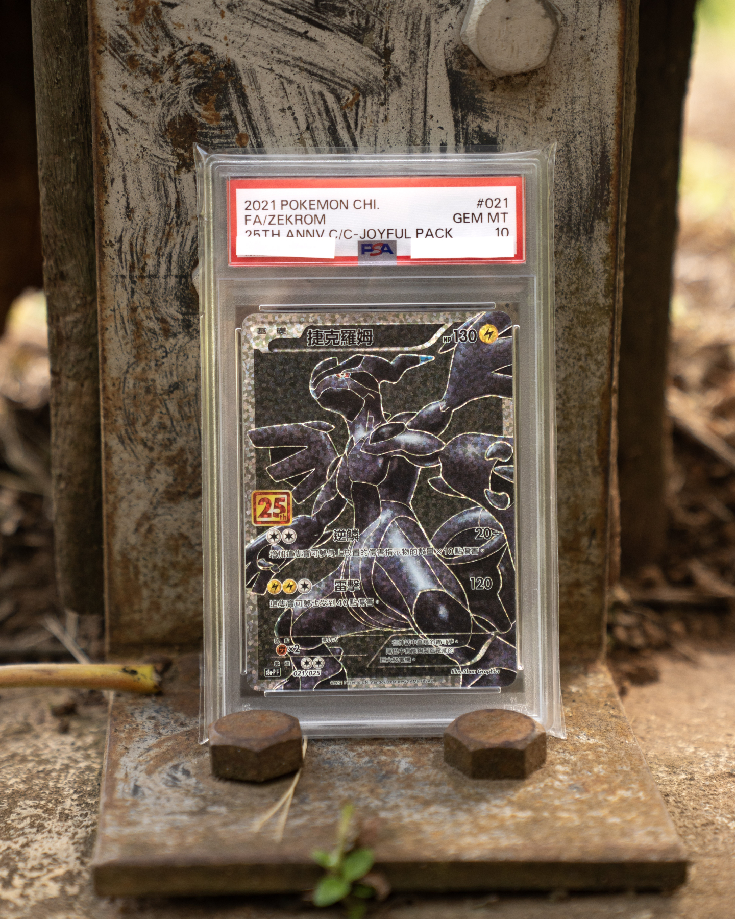 PSA10 ゼクロム 25th Anniversary Zekrom 25th anniversary full art psa 10 review