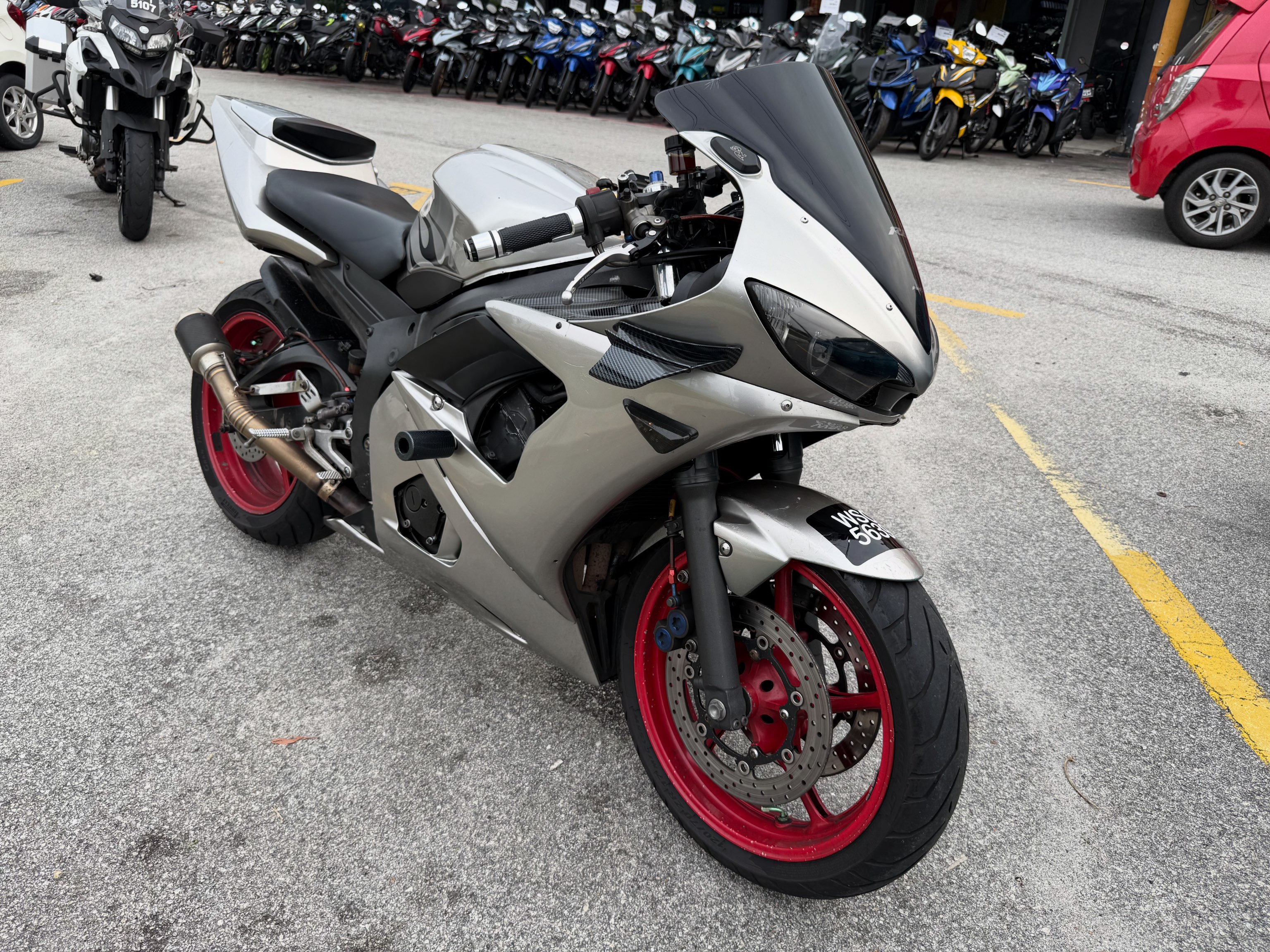 2008 YAMAHA YZF R6 R6S 600cc 4Cylinder Superbike “ For Sales RM