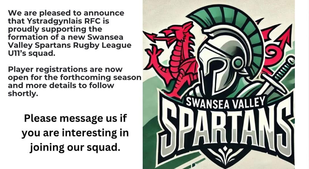 Ystradgynlais - We are pleased to announce that Ystradgynlais RFC is ...