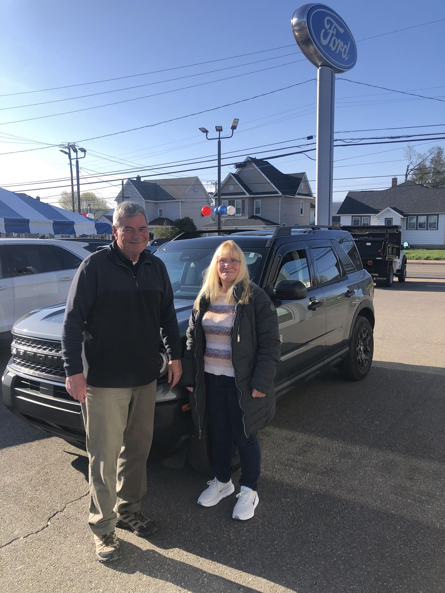 Ken Pollock Ford - Donna takes delivery of her 2025 Bronco Sport ...