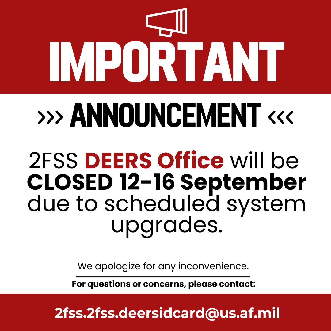 📣📣ATTENTION!!📣📣 This closure... - Barksdale Life - 2 FSS | Facebook