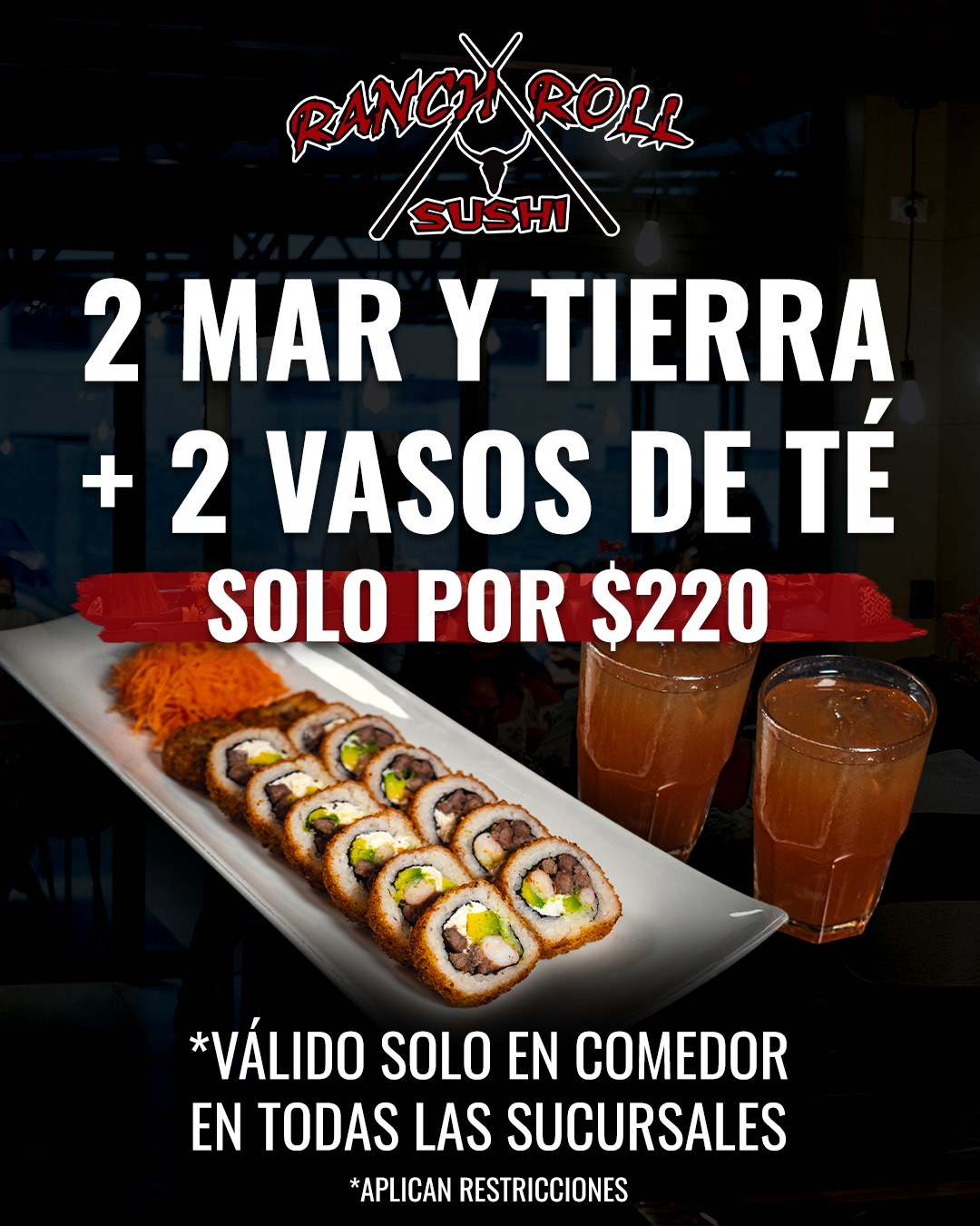 Ranch Roll Sushi | Culiacán