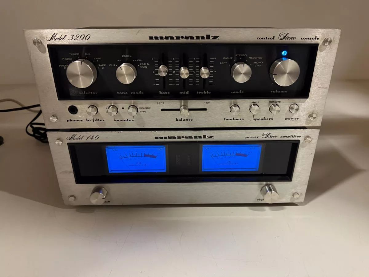 Marantz Model 3200, 140 & 104.