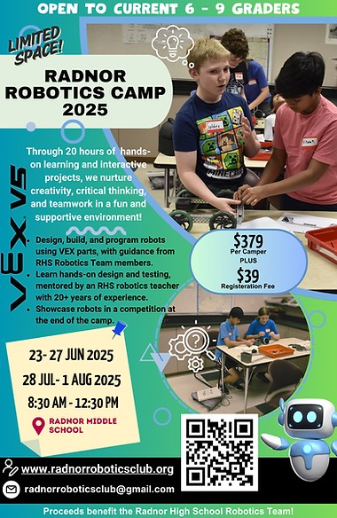 Radnor - Learn how to design, program, and build robots with Radnor ...