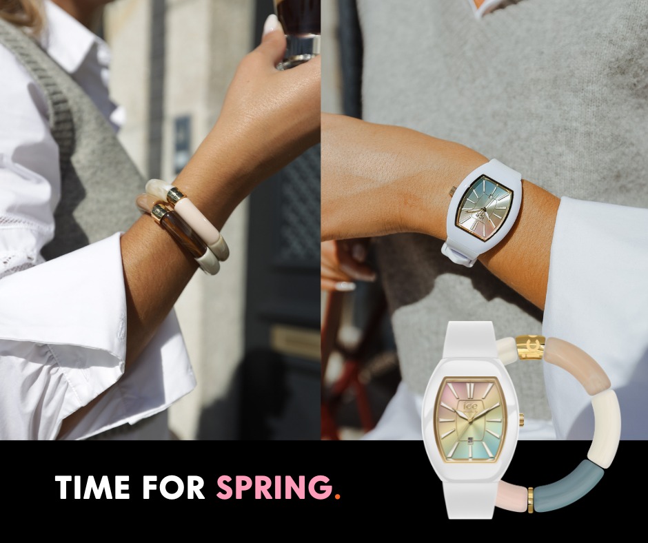 Montre ICE-WATCH Boliday Chocolate – Pour Femme, Boîtier Plastique 37 Mm, Bracelet Silicone, étanche 5 ATM, Petit Modèle