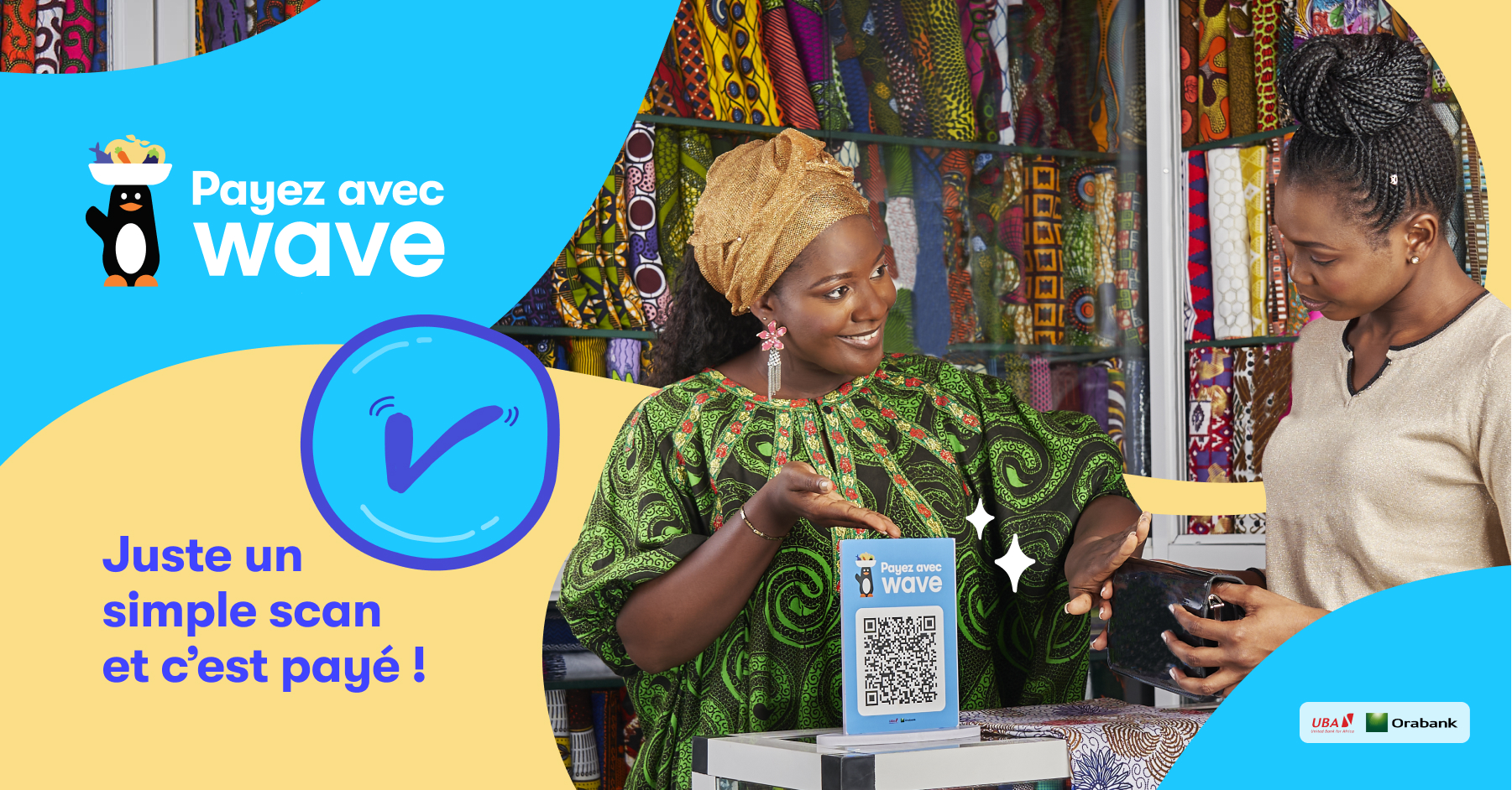 Wave - Scannez, c'est payé ! Il suffit juste de scanner le QR code du ...