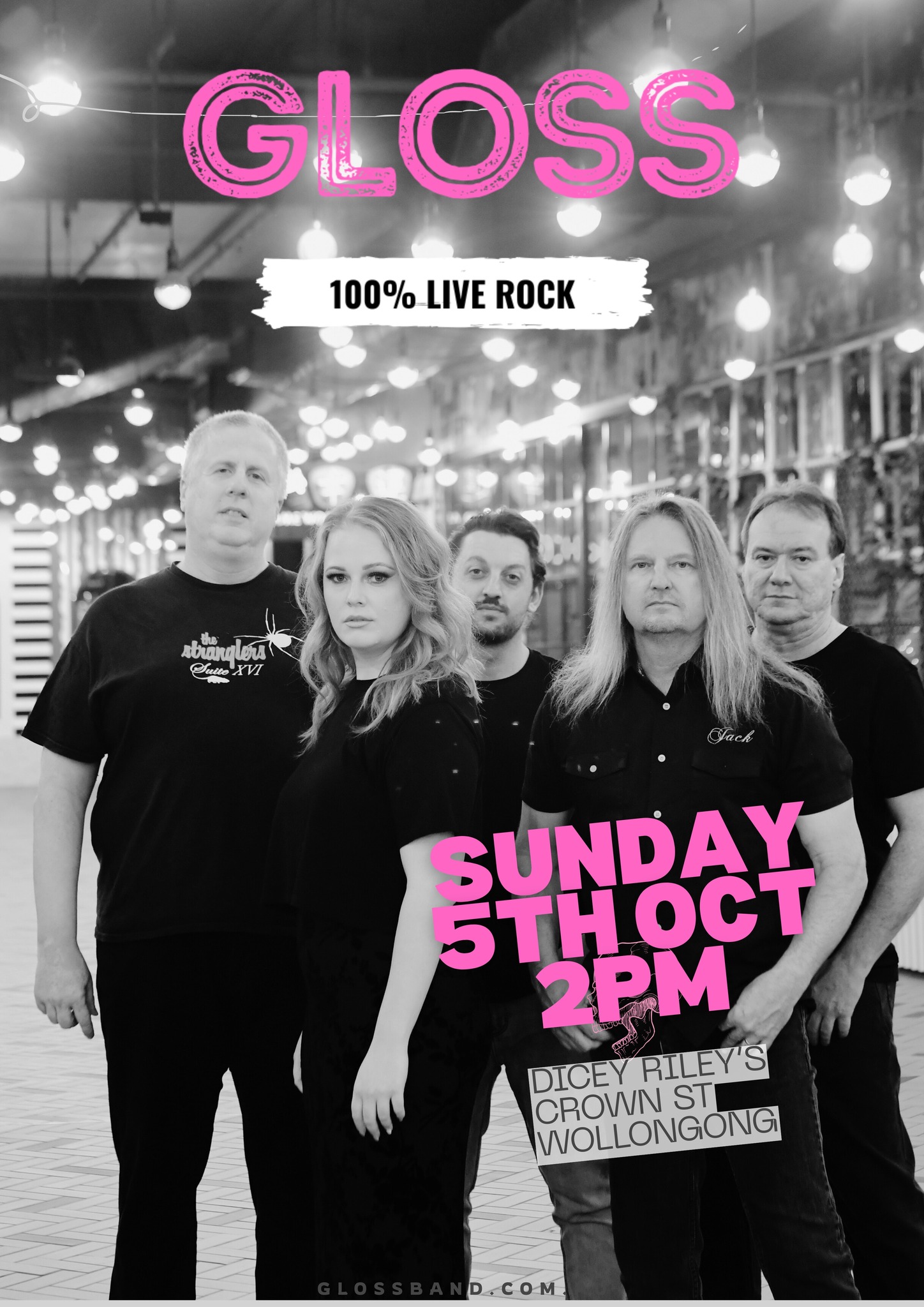 Gloss 100% Live Rock - Dicey Riley’s Hotel