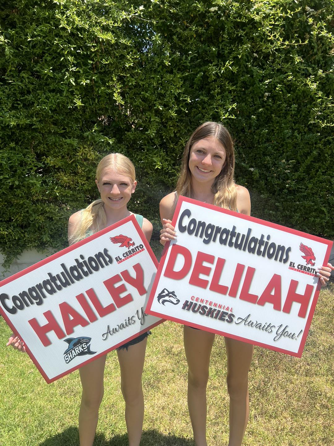 PTS - Congratulations Hailey and Delilah! High School awaits you ...