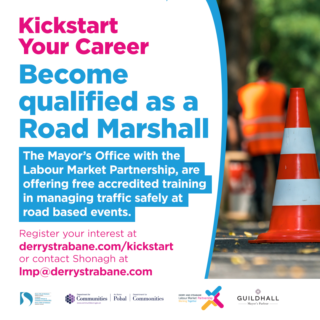 Derry - 🚦 Free Training Opportunity – Become a Qualified Road Marshal ...