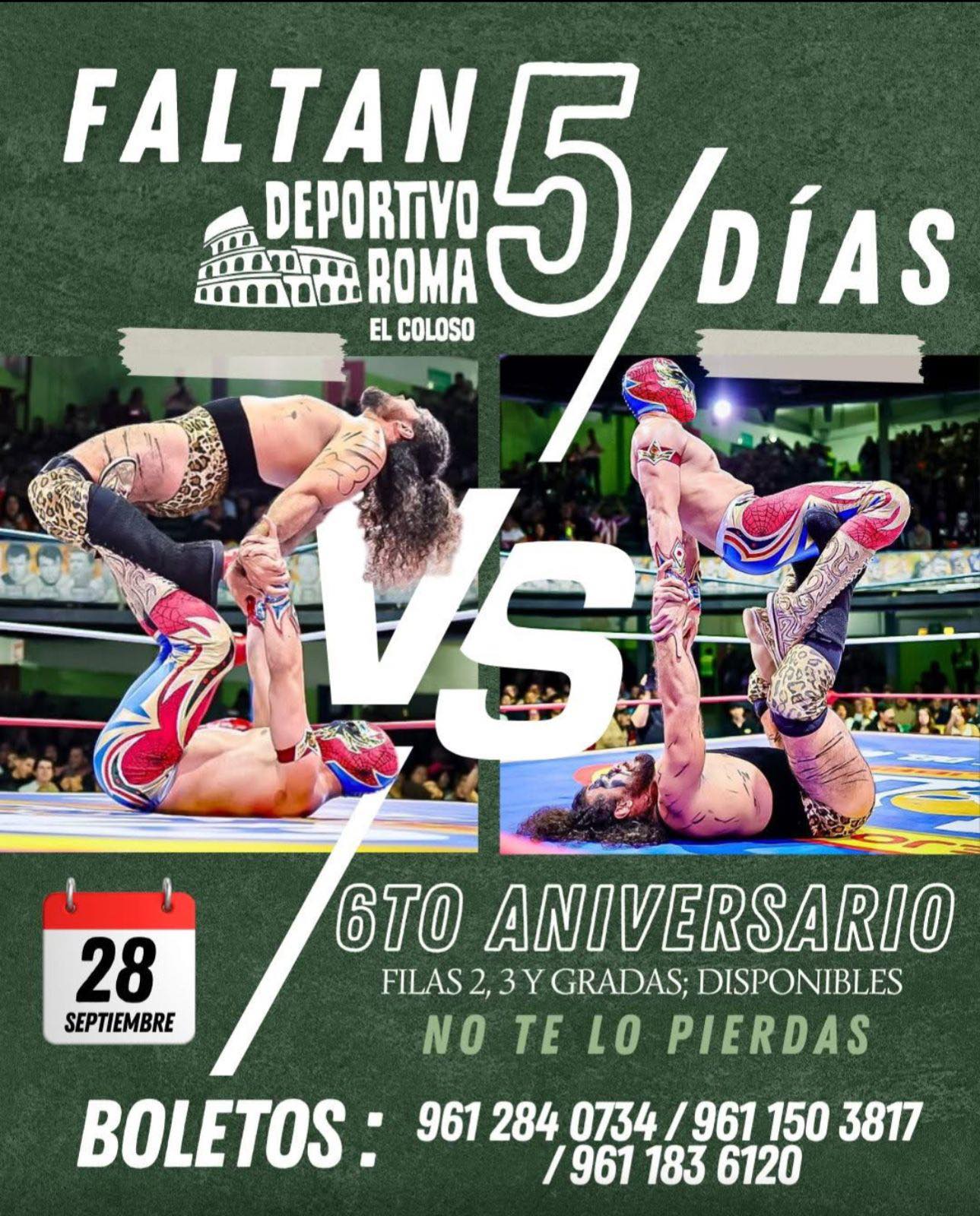 La - 🔥 Solo faltan 5 días para vivir la gran función del 6° Aniversario ...