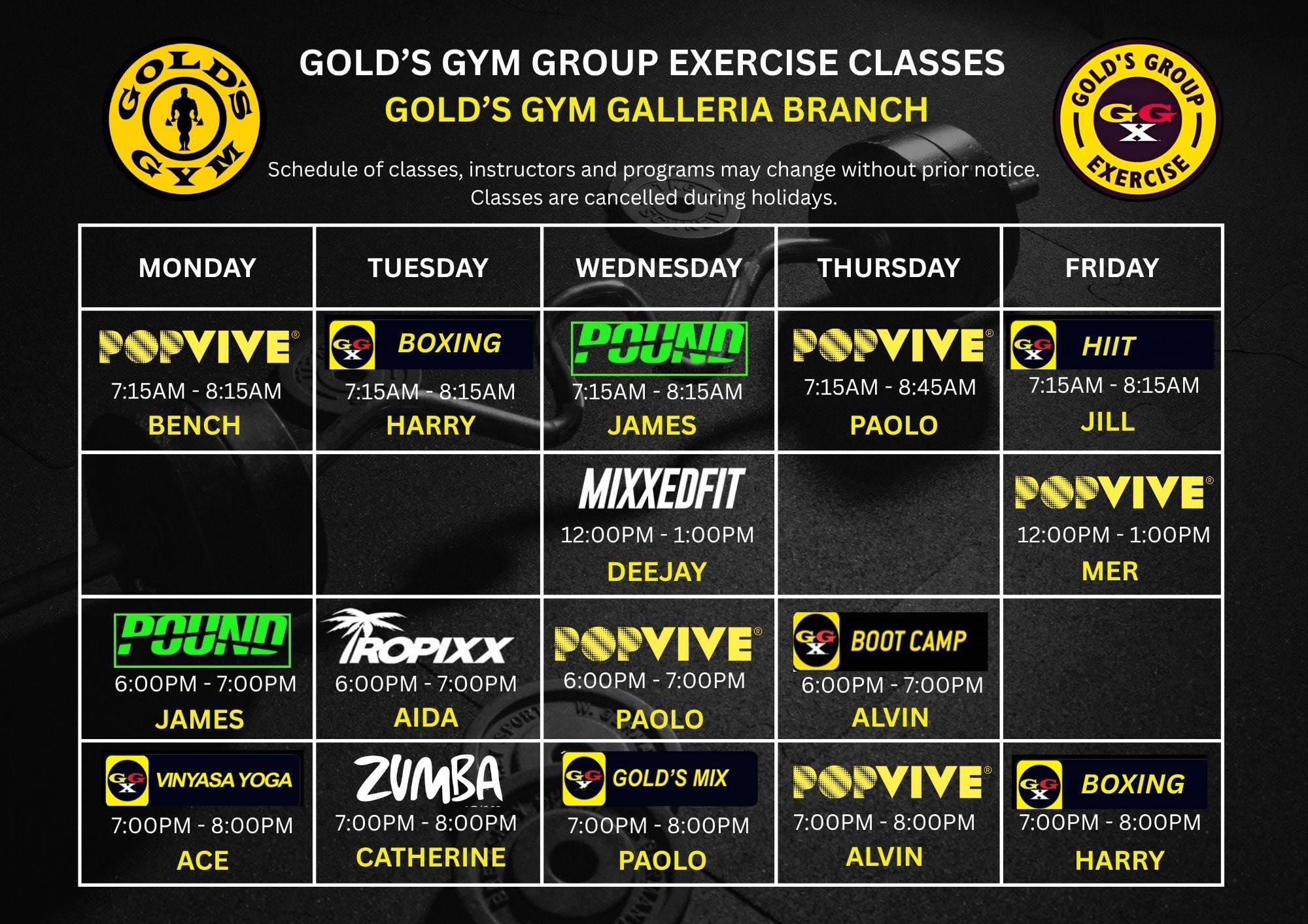 Does Gold's Gym Have Classes: Explore Fitness Options