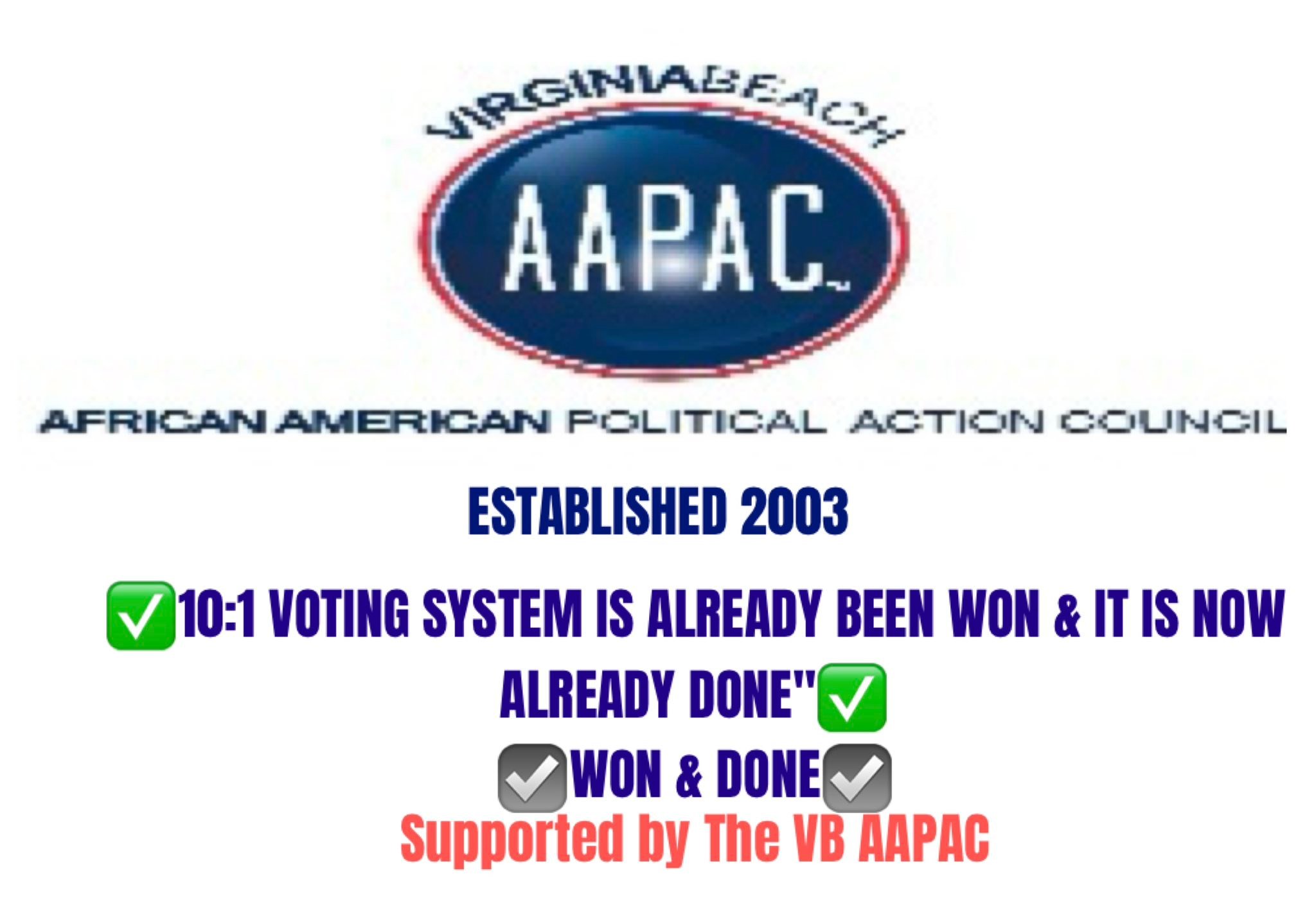 African American Political Action Council (AA PAC)
