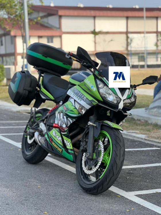 🏍️ KAWASAKI ER6F SUPER NICE WITH 3 BOX | Best Deal at TM