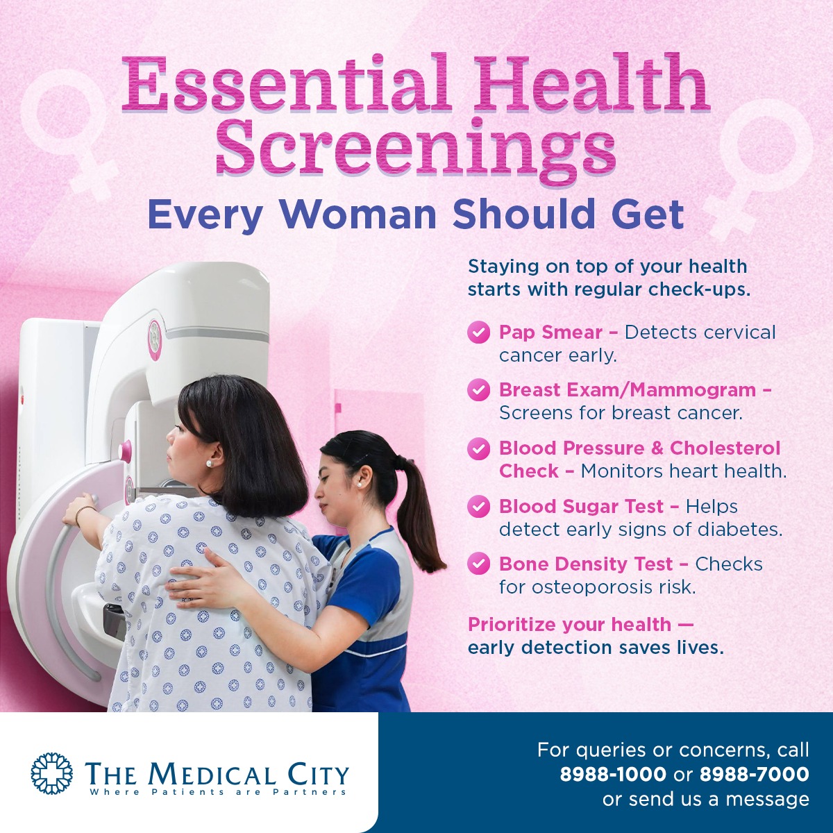 The Medical - Ladies, your health matters. Make sure you're getting the ...