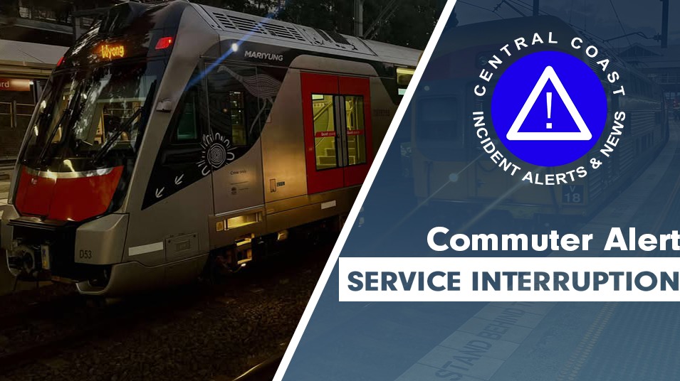 NSW - TRAIN DELAYS | Central Coast/Newcastle Line UPDATE: Trains are ...