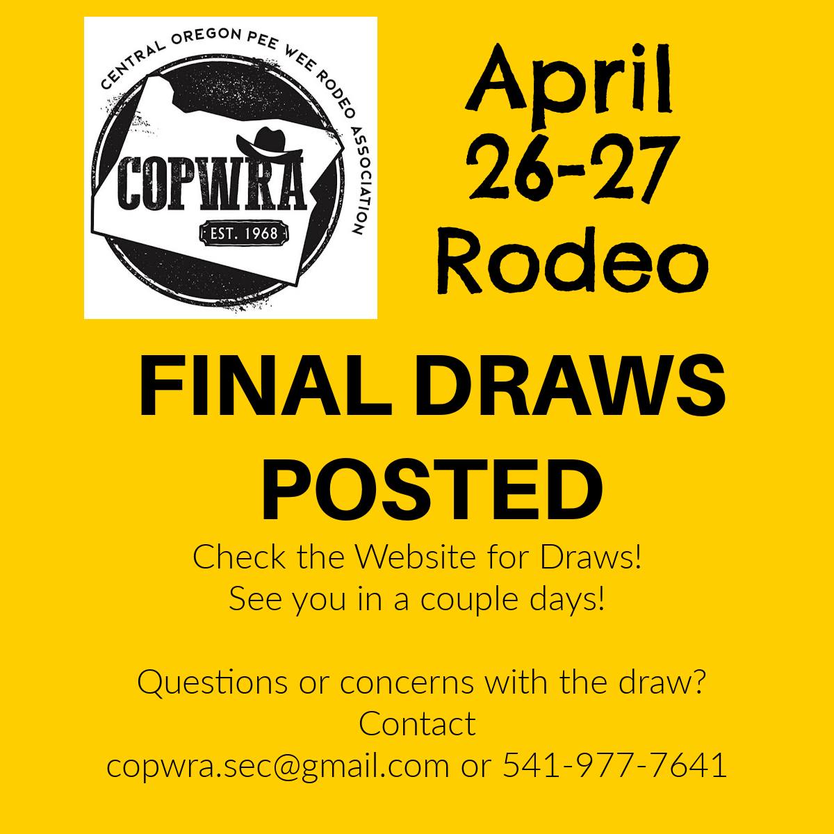 Central Oregon Pee Wee Rodeo Association