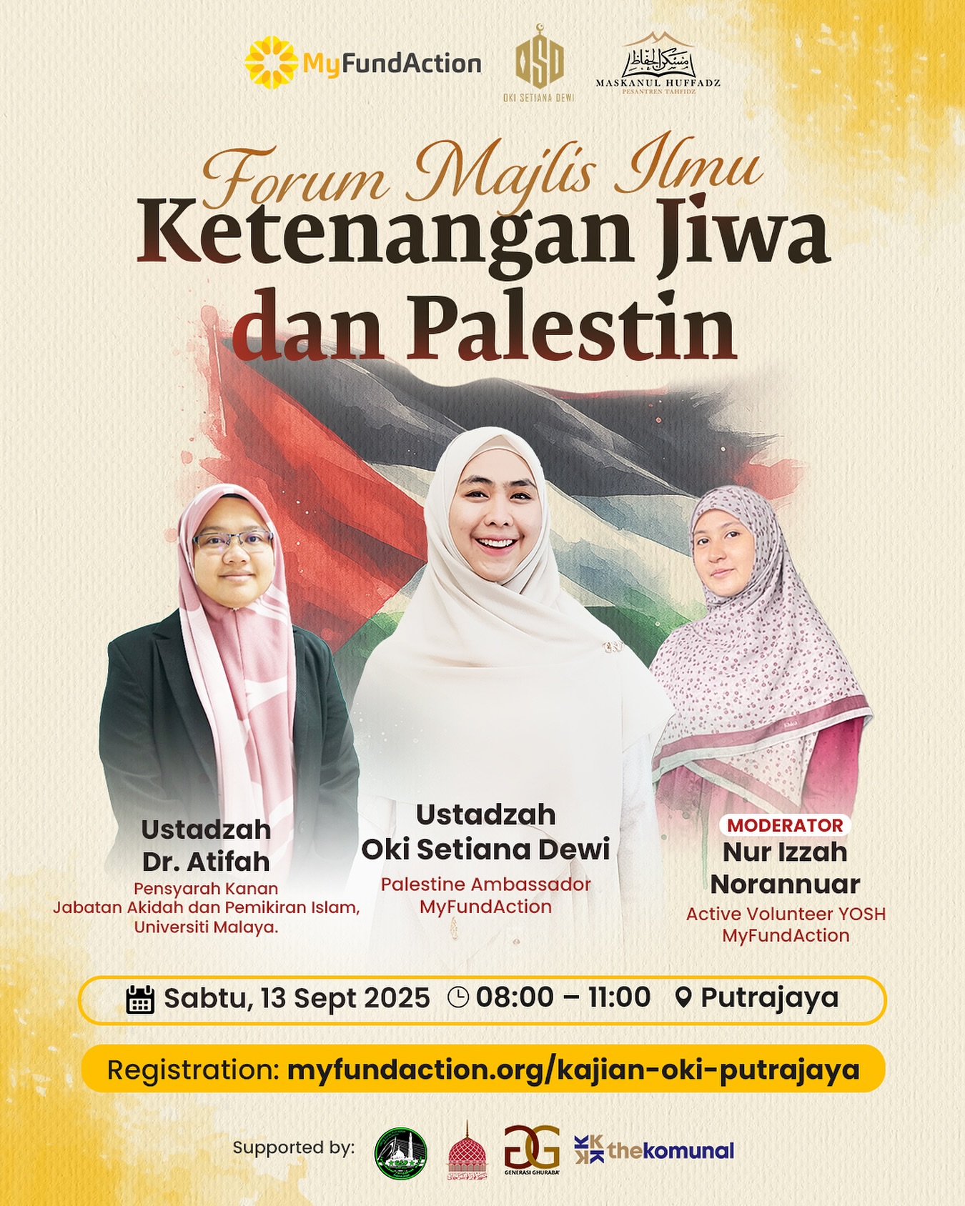 MyFundAction - JiwaBaik, jom bersama dalam Forum Majlis Ilmu ...