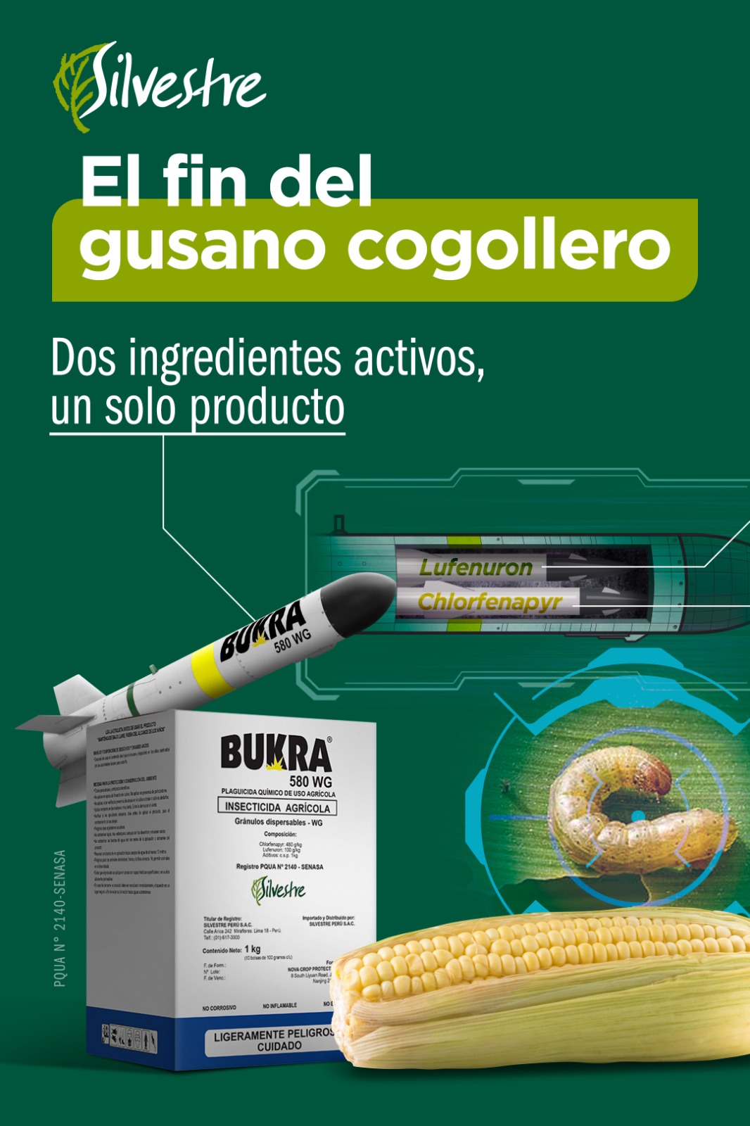 Silvestre Perú - Bukra 580 WG: ¡El aliado perfecto contra... | Facebook