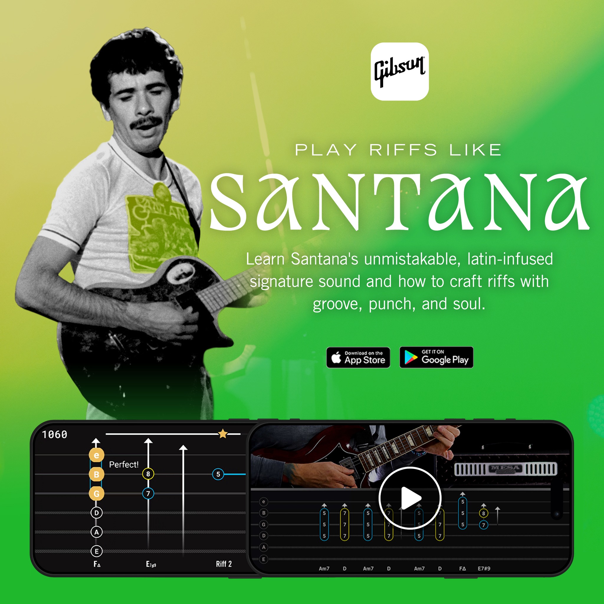 Gibson - Introducing 'Play Riffs Like Santana' now live in... | Facebook