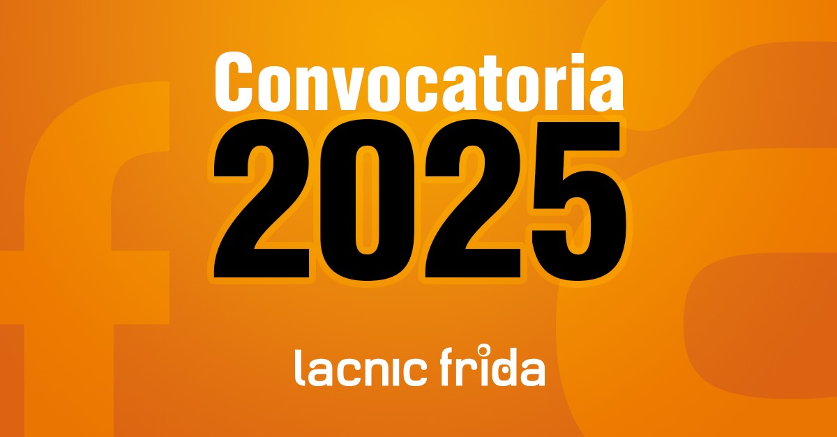 La convocatoria 2025 de... - Programa FRIDA / FRIDA Program | Facebook