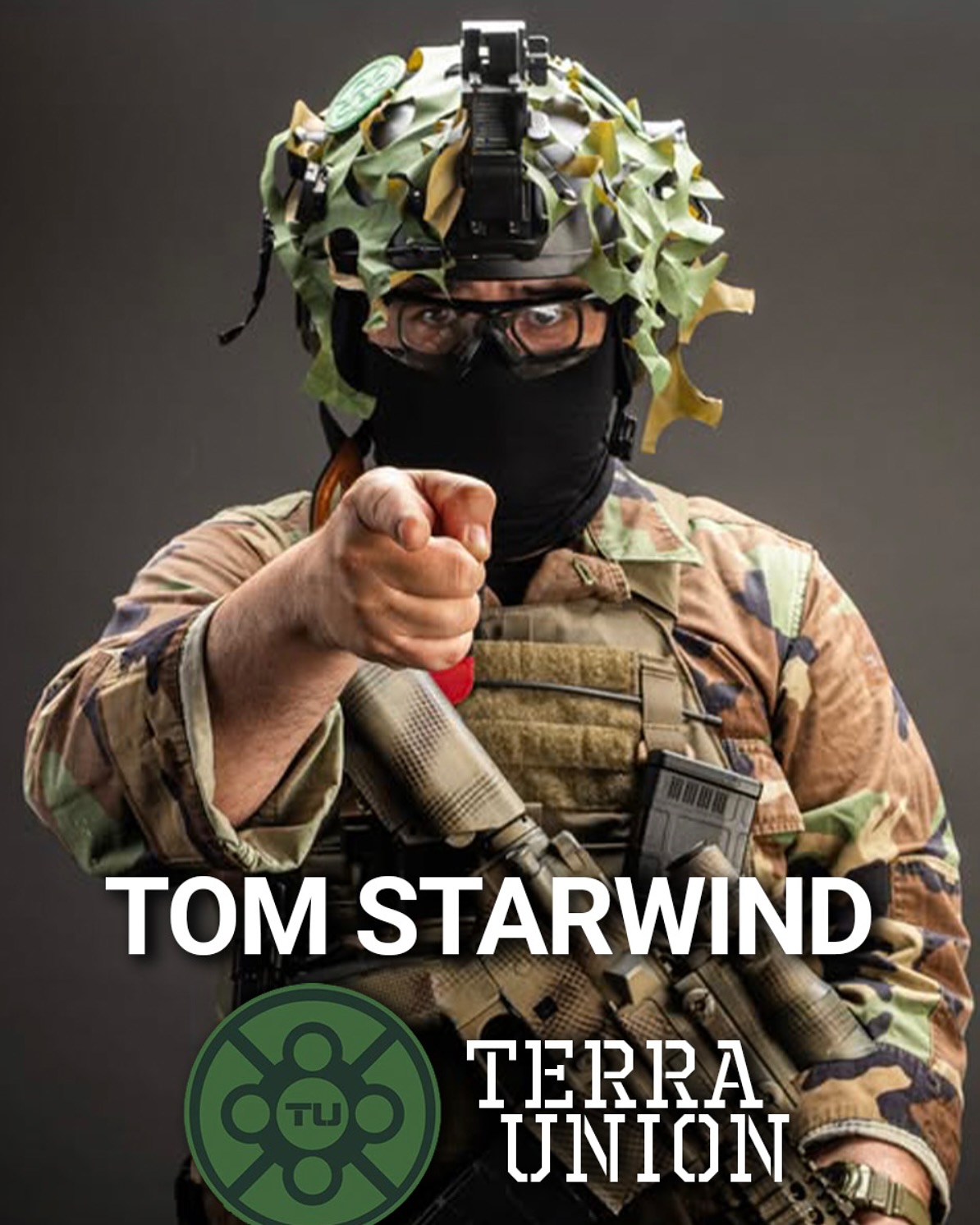 Evike.com - Meet The Terra Union commander: TOM STARWIND for Airsoft ...