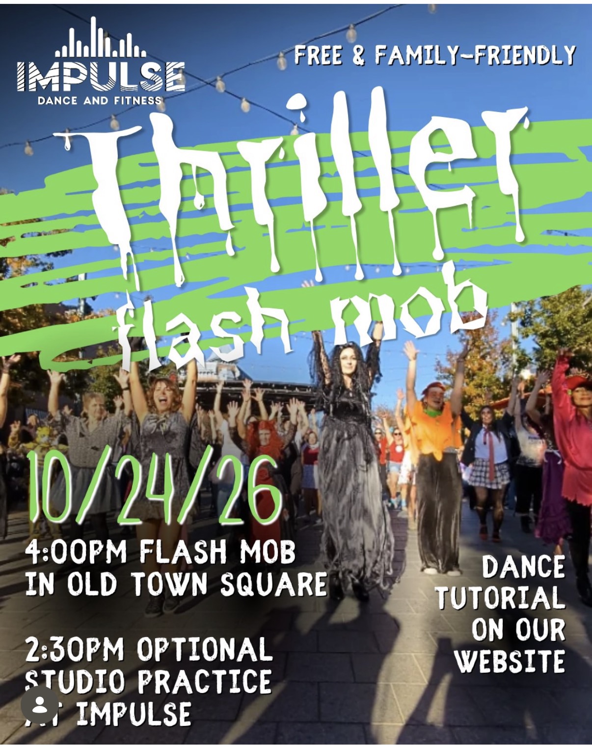Impulse Annual Thriller Flash Mob
