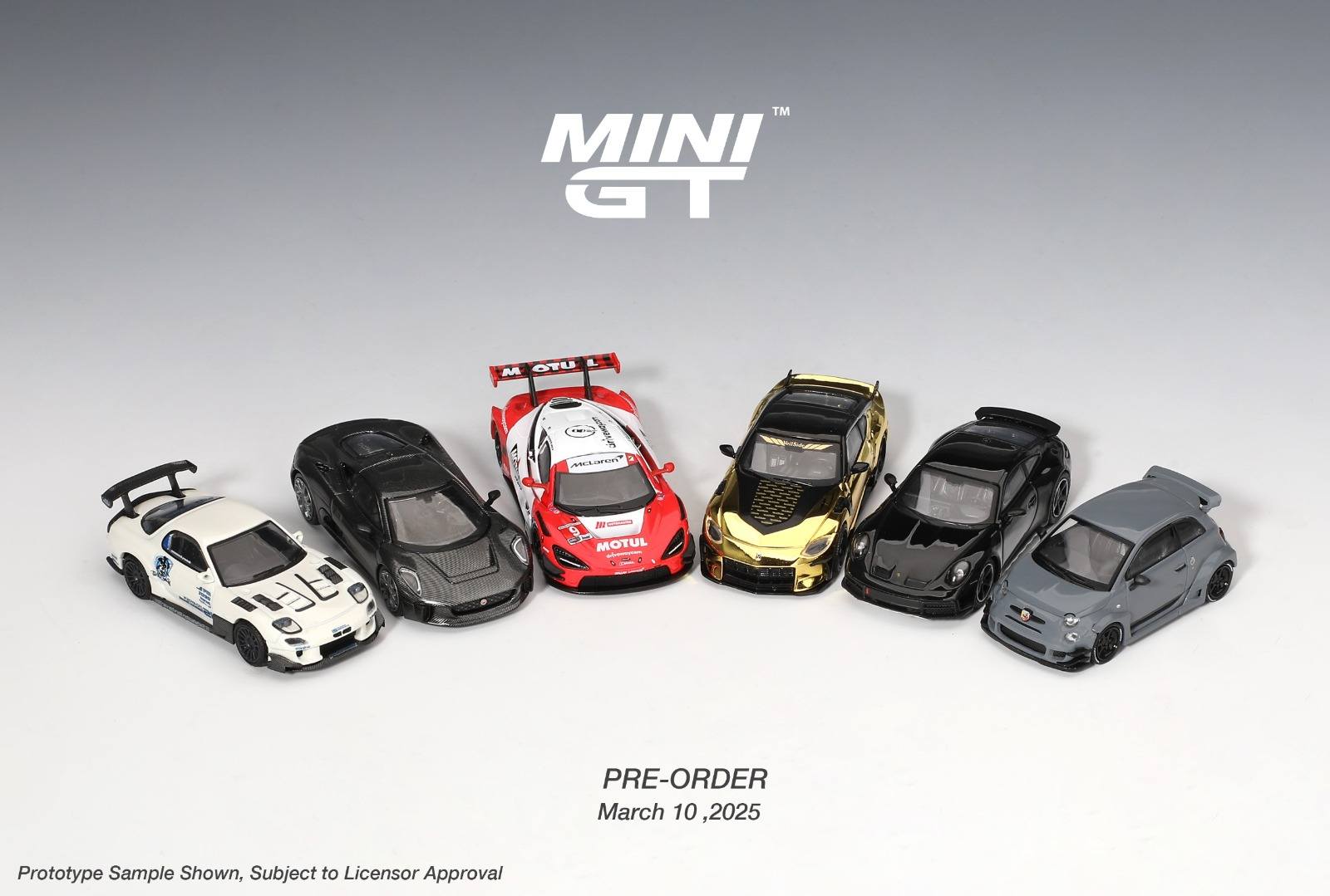 New Mini GT 1:64 models available for pre-order