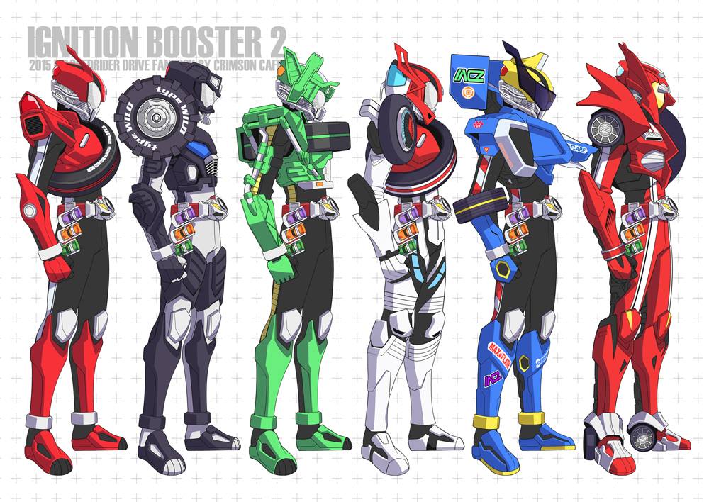 Henshin Fever! - [ Razorkingz] Evolution of Kamen Rider Drive Artist ...