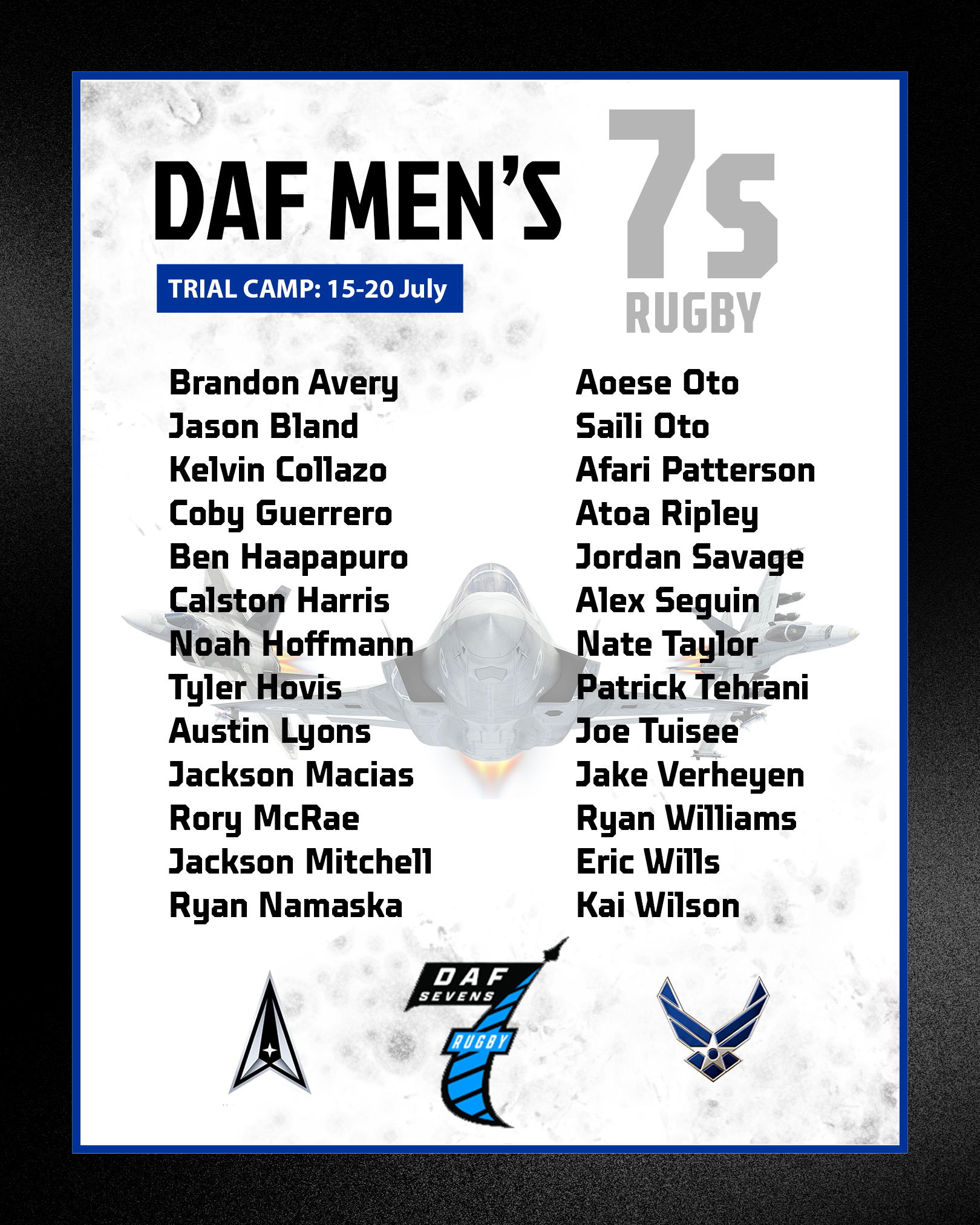 Department - We are proud to announce the 2024 selectees for the DAF ...