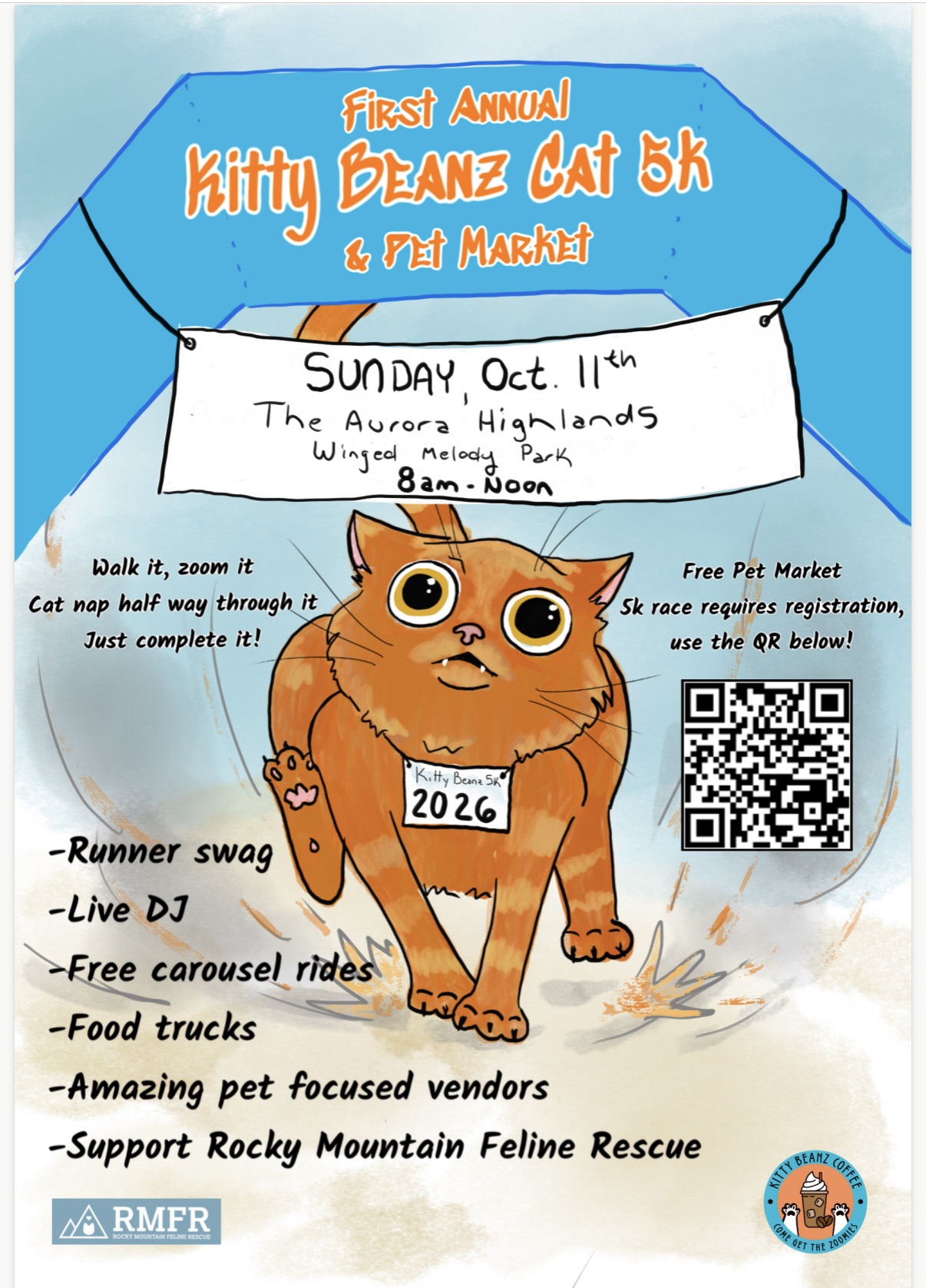 Kitty Beanz Cat 5k & Pet Market