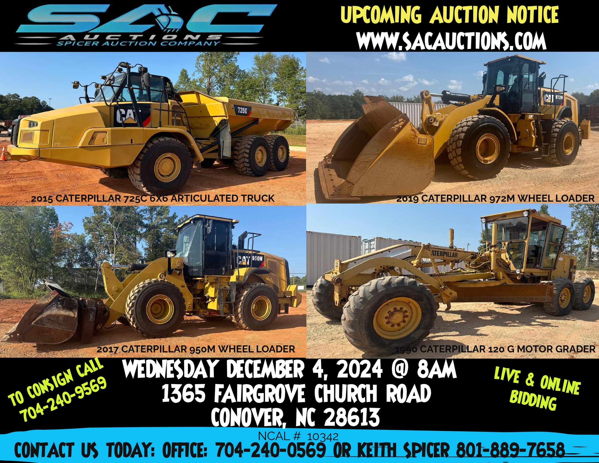 SAC Auctions | Conover NC