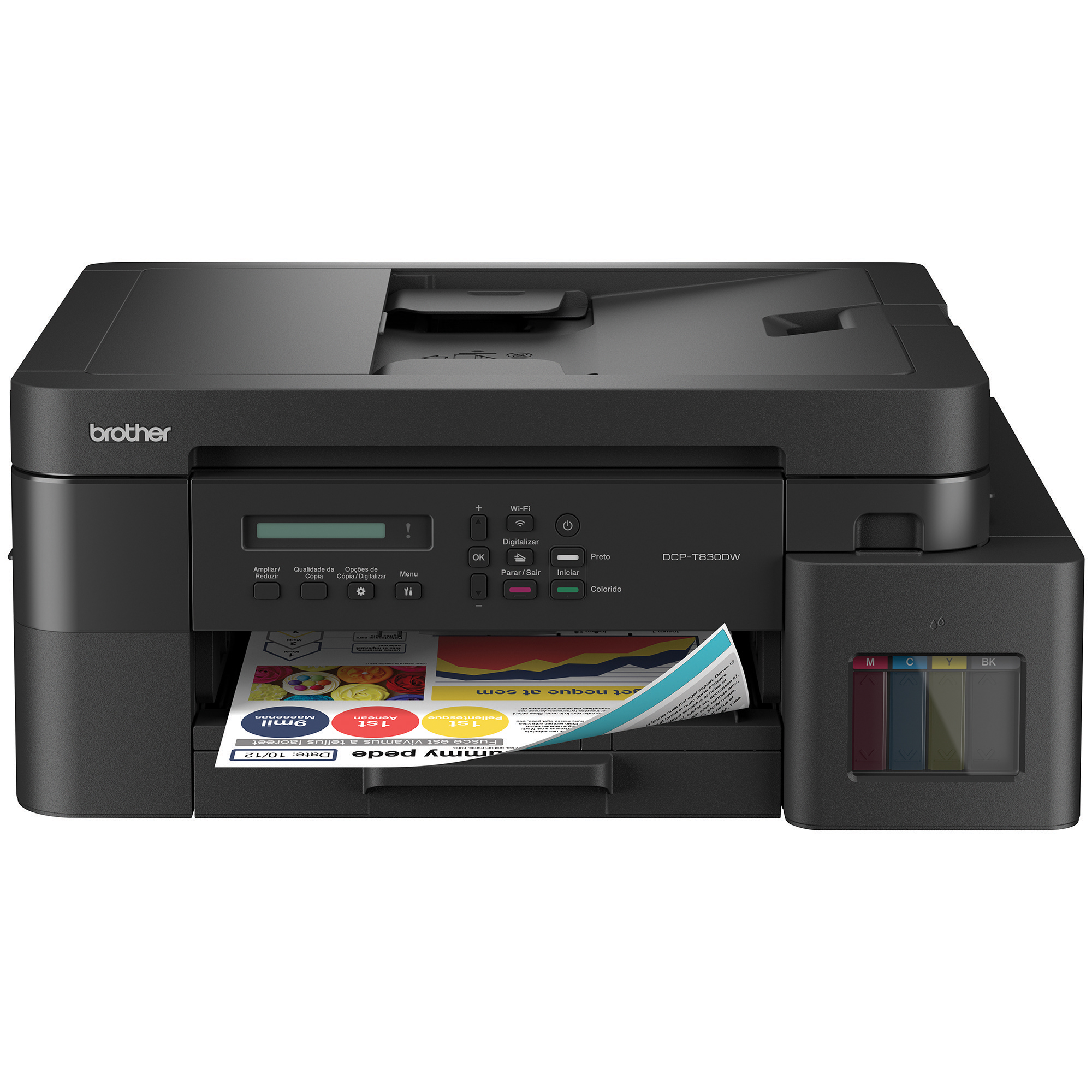 PCForce - 📢 BROTHER DCP-T830DW Ink Tank Printer - 15,495 A4 print speed ...