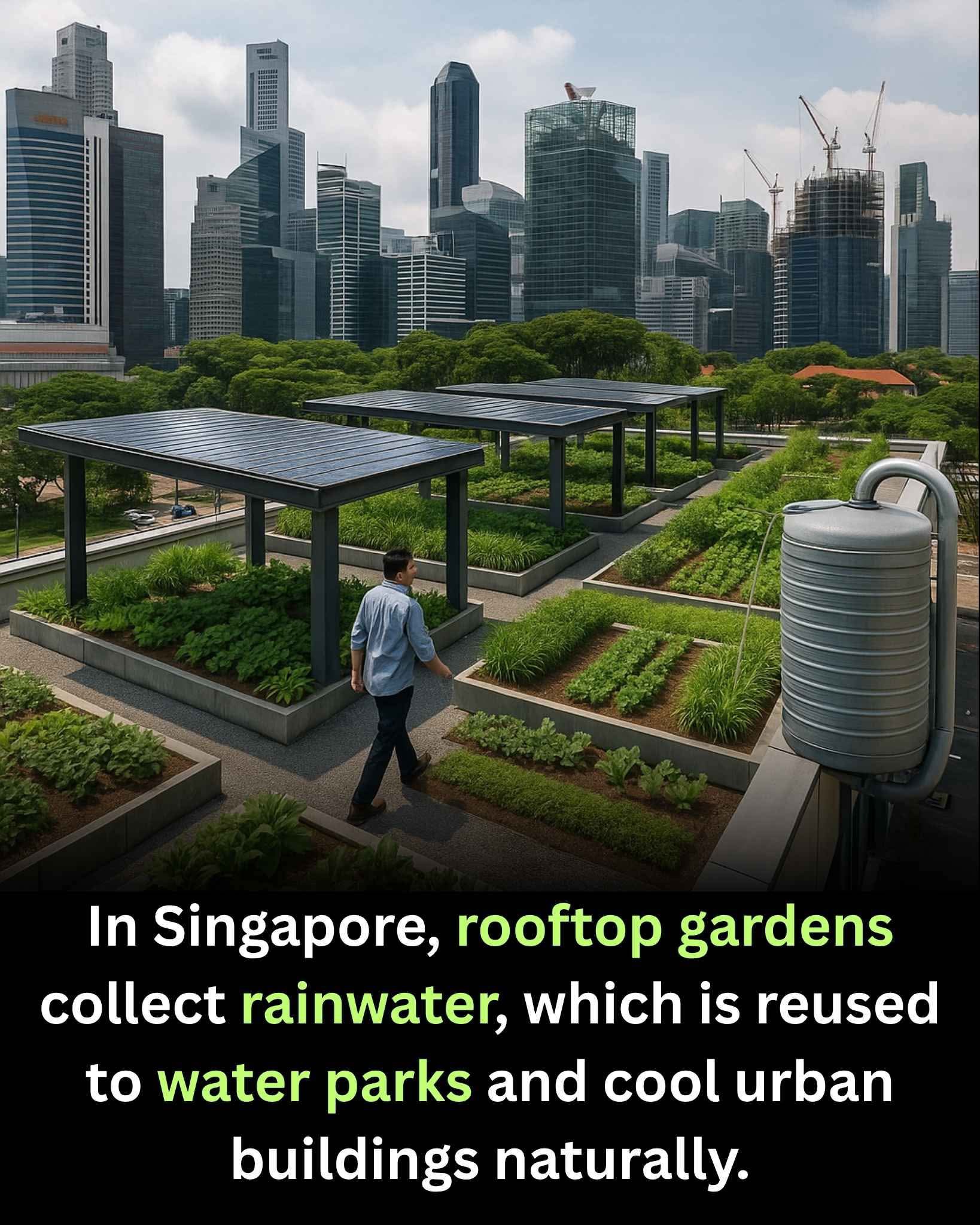 Viral - In Singapore, rooftop gardens are doing more than just adding ...