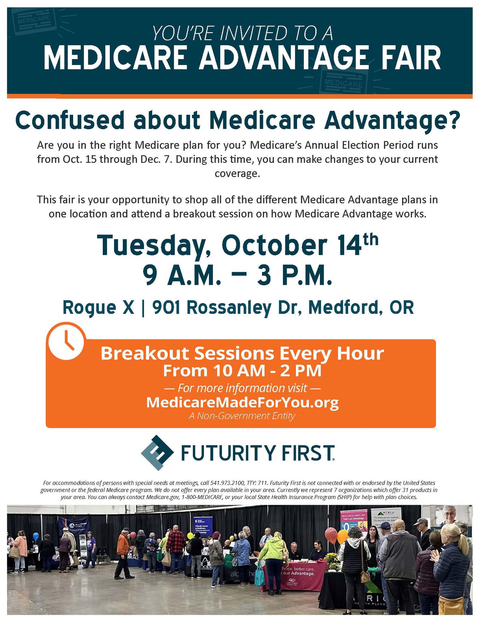 Medicare Advantage Fair at Rogue X!