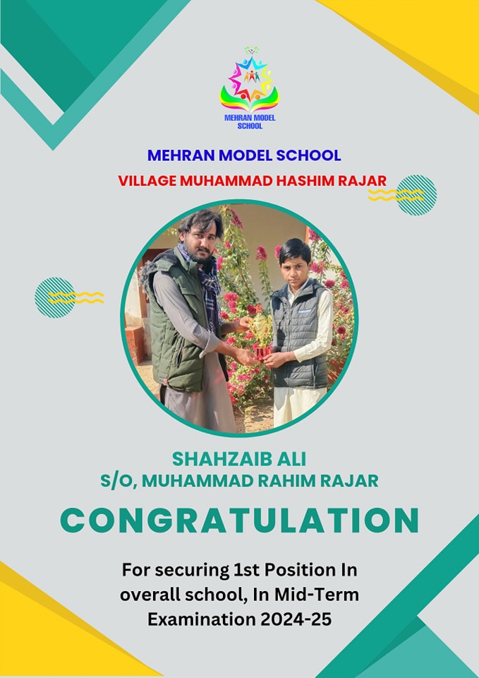 FAS - OUTSTANDING ACHIEVEMENT ALERT HUGE Congratulations to Shahzaib ...