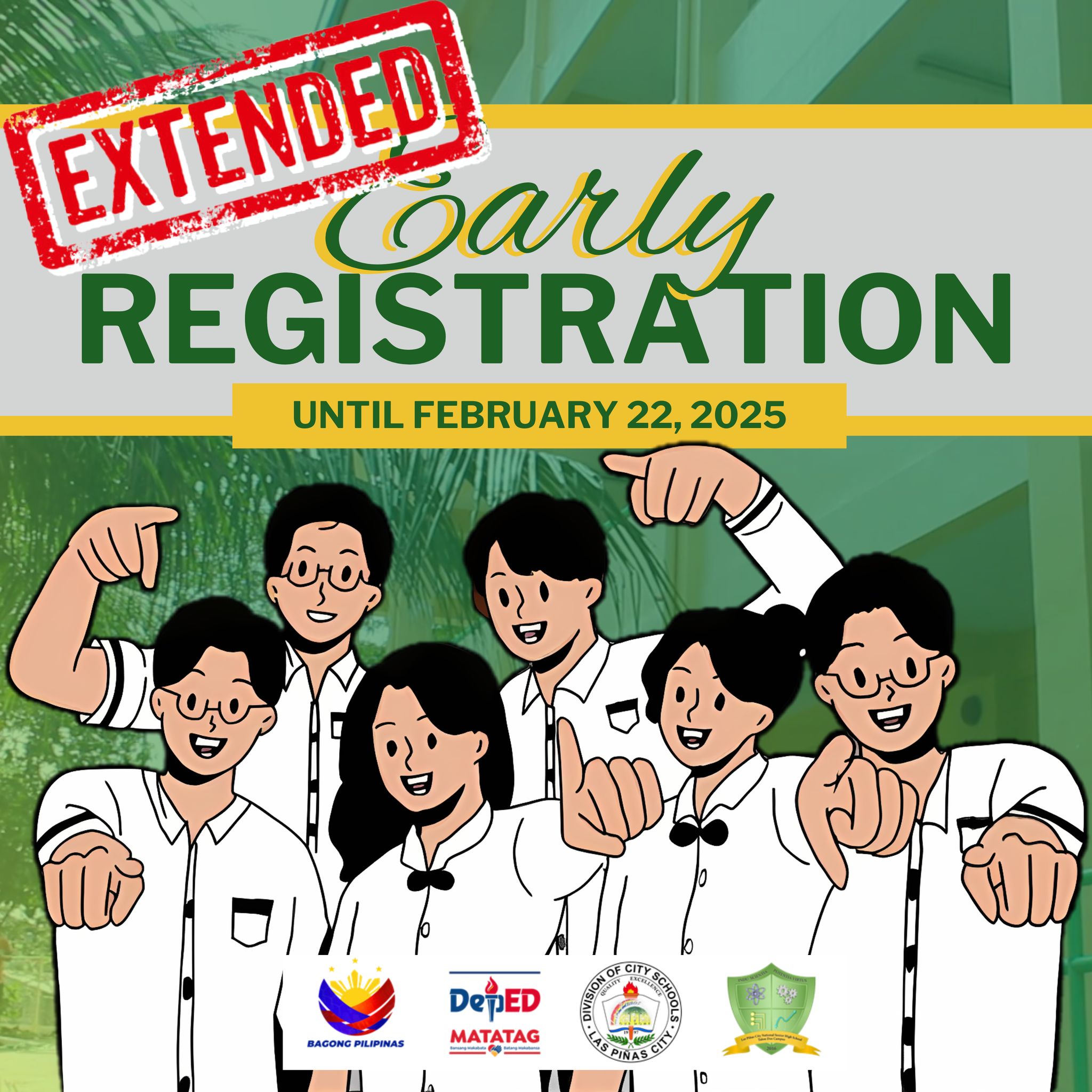 Early Registration EXTENDED UNTIL FEB 22! 💚🌟 Here at Talon Dos Campus ...
