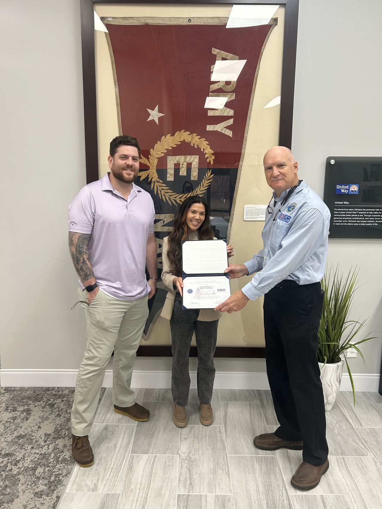 Mohawk - Mohawk was honored to welcome Brad Prater, NW Georgia Area ...