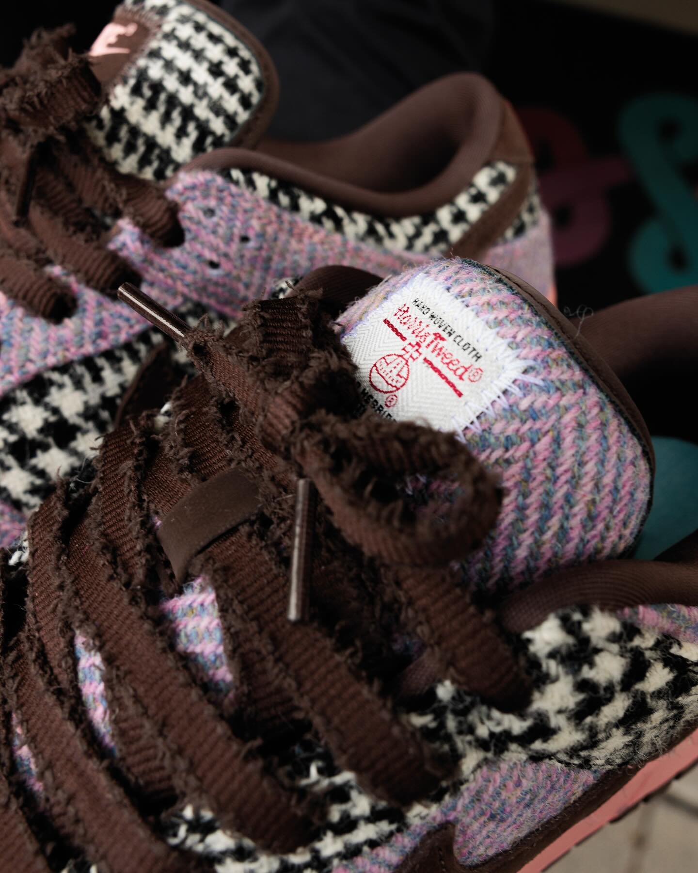 The Nike Dunk gets a timeless Harris Tweed makeover. With 