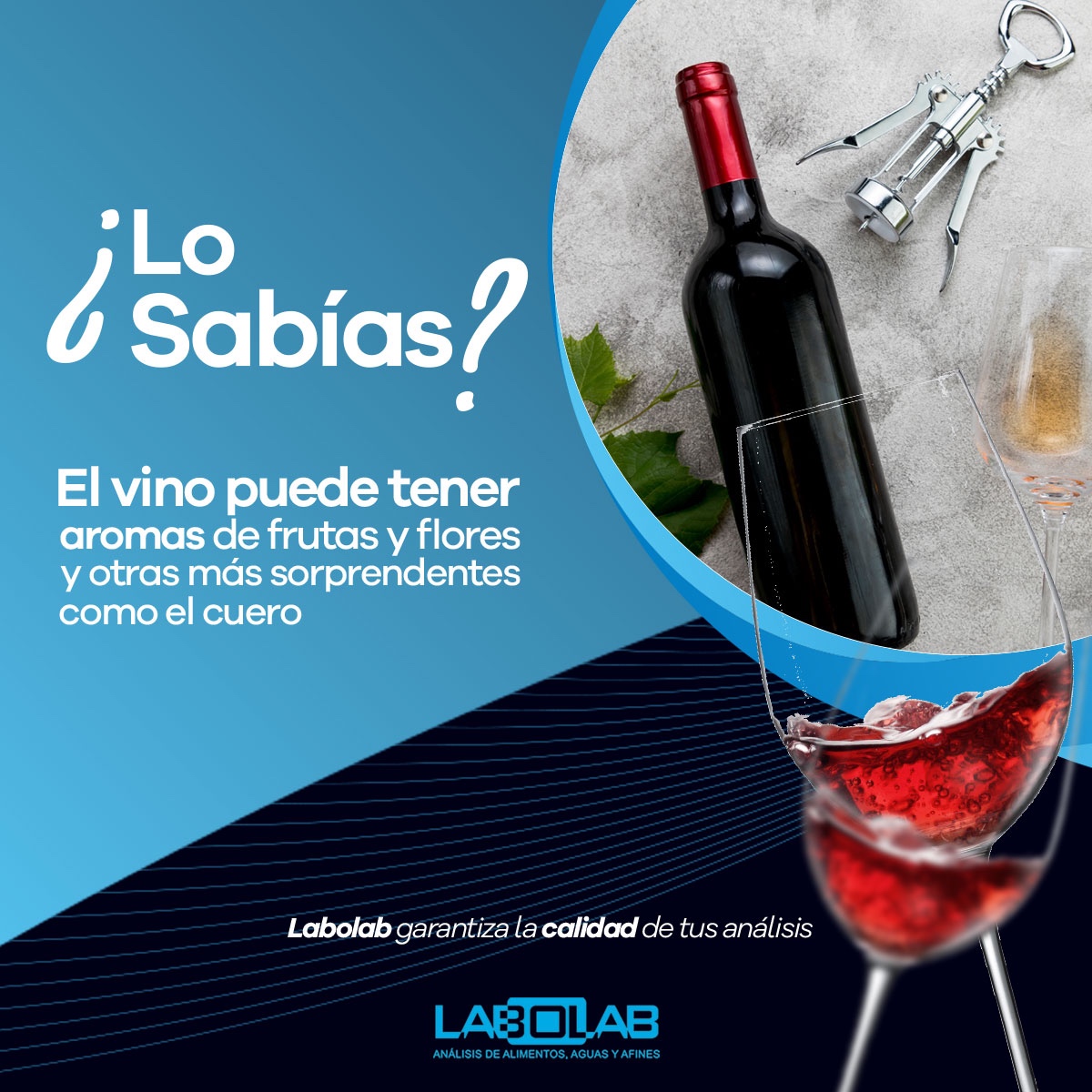 LABOLAB - ¿Sabías que el vino puede tener aromas de... | Facebook