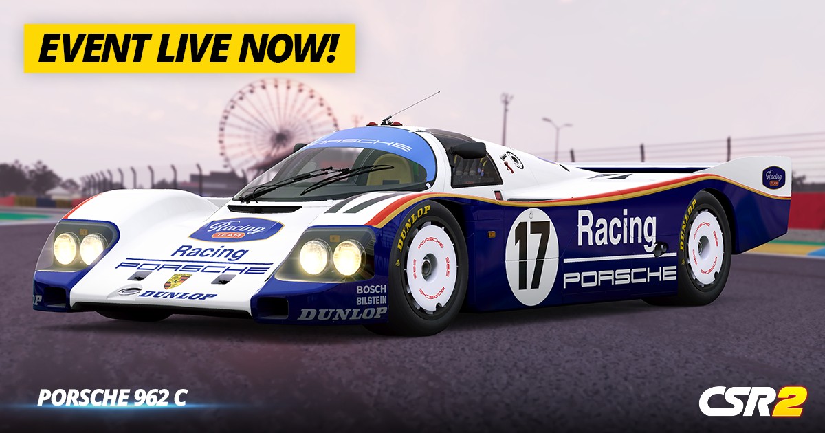 CSR Racing - There’s fast—and then there’s Porsche 962 C fast. 🔥 Step ...