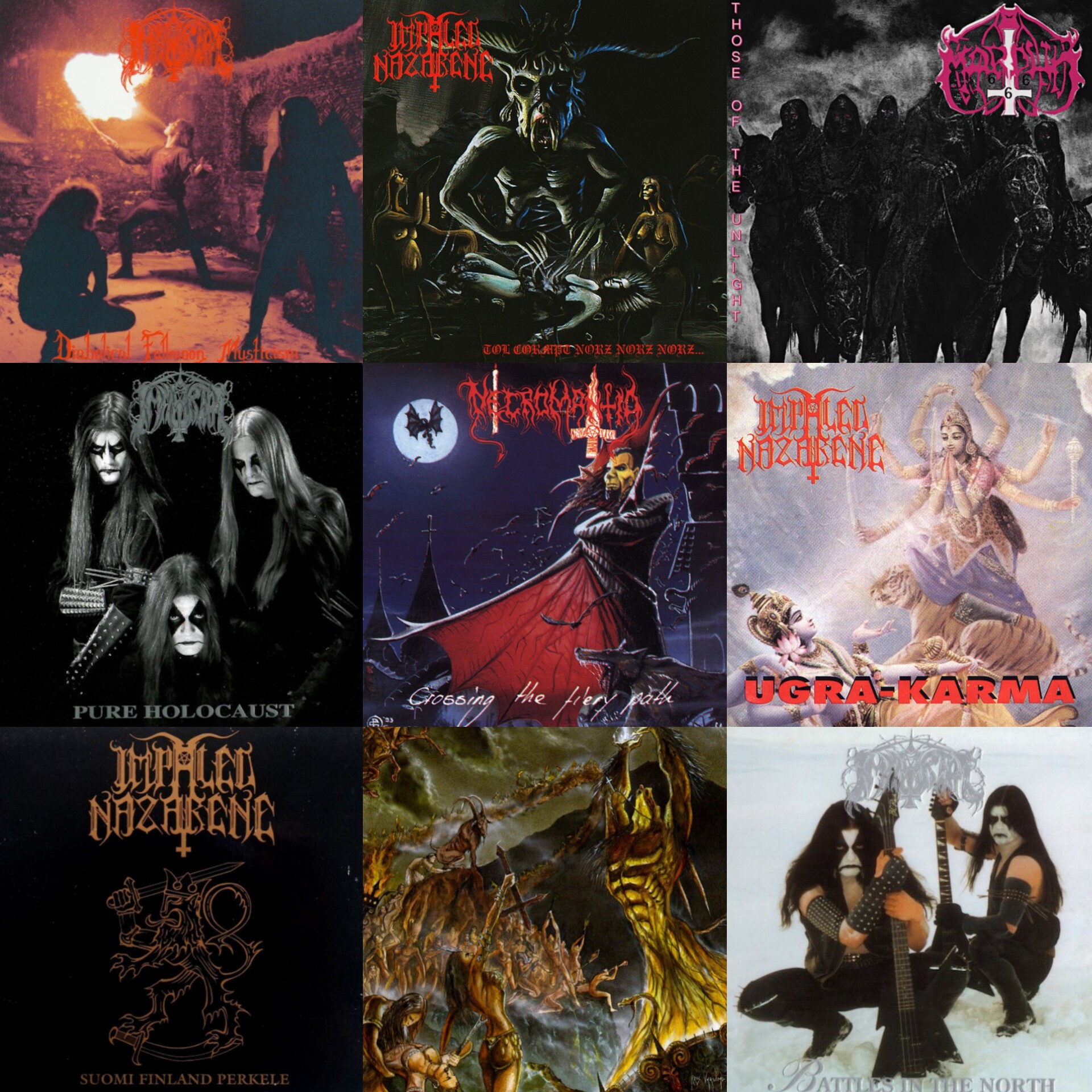 The Black - OSMOSE PRODUCTIONS' 90's Black Metal I⚔️ 🦇Immortal ...