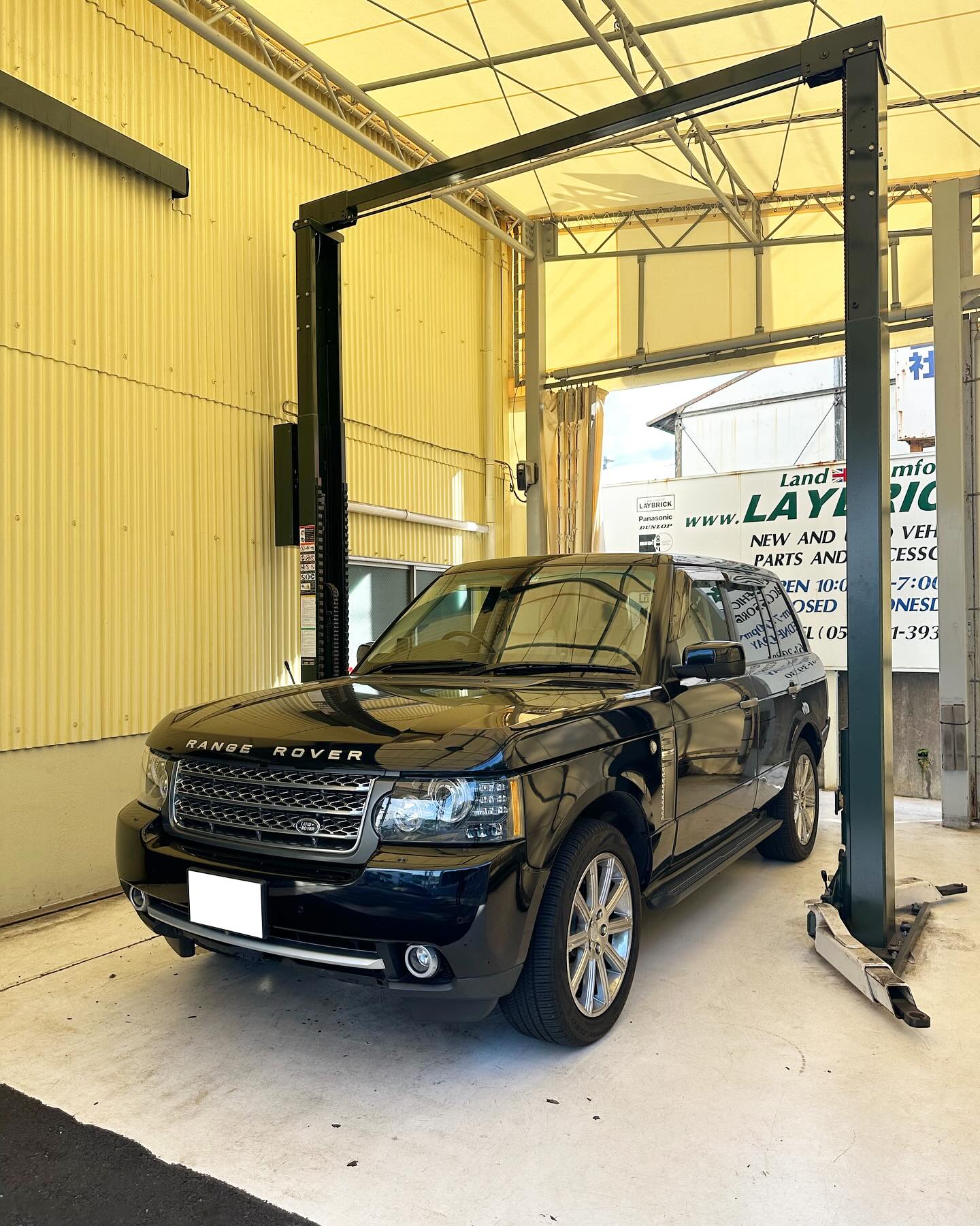 LAYBRICK - 車検整備をご依頼いただきましたLM型レンジローバー 