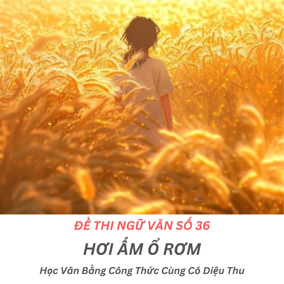 Học - ĐỀ THI NGỮ VĂN TẠI TT CÔ GIÁO DIỆU THU I. ĐỌC HIỂU (4,0 điểm) Đọc ...
