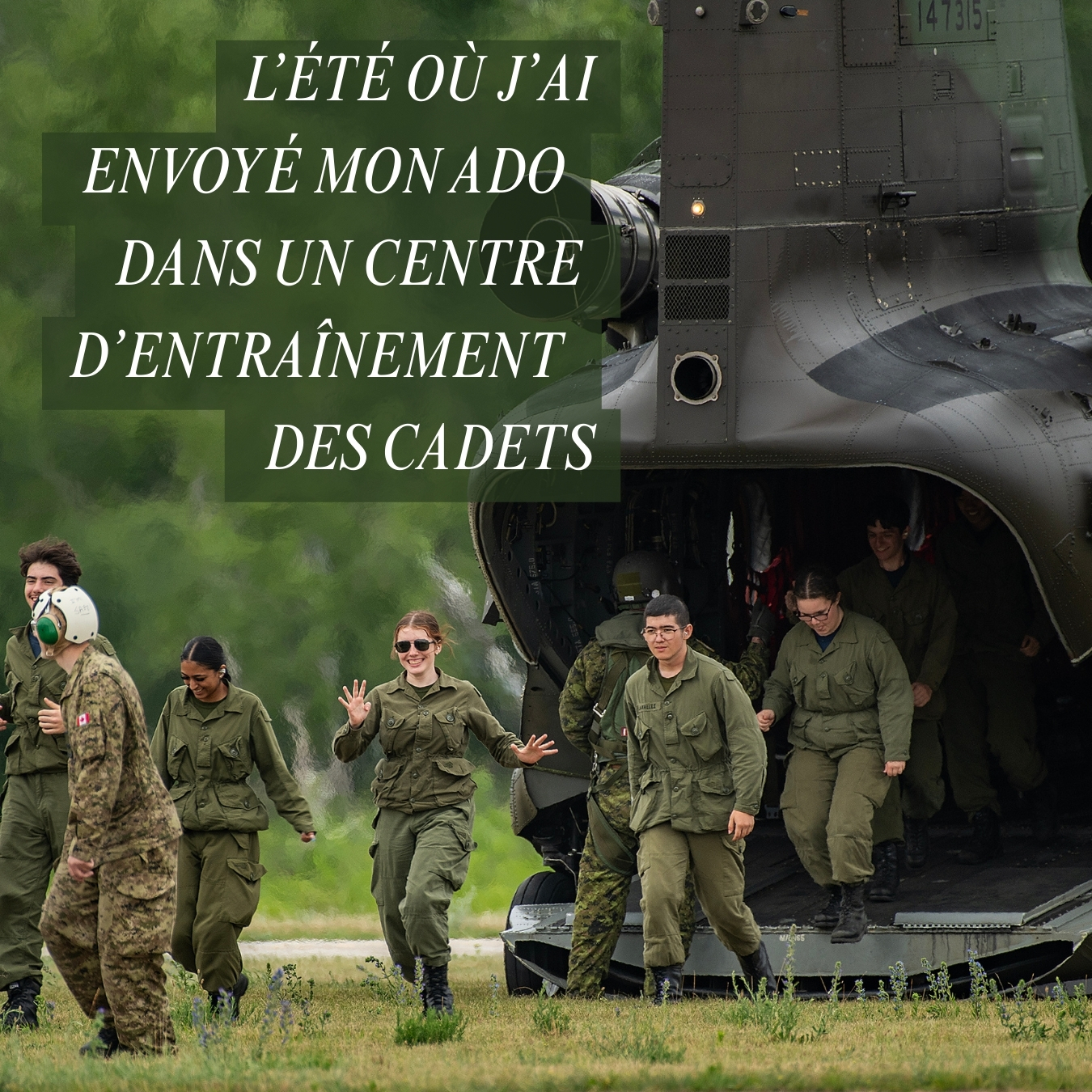 Forces armées canadiennes - Donnez une #légende à cette photo: Des ...