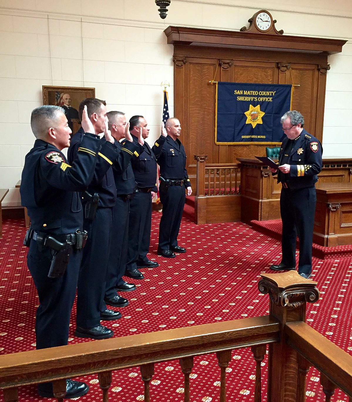 PROMOTION: Members of... - San Mateo County Sheriff's Office