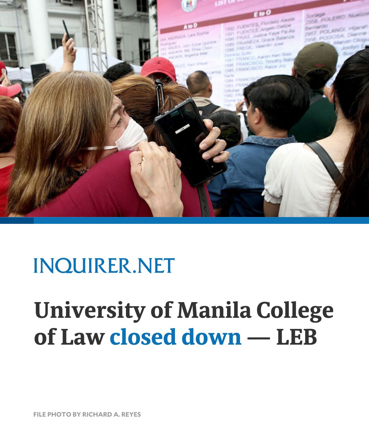 INQUIRER.net - The Legal Education Board (LEB) has issued... | Facebook